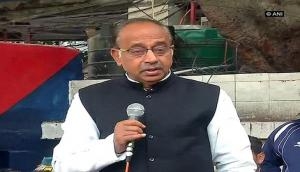 Vijay Goel hits a goal in his own net