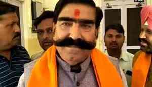 'Is dharti pe pratham adivasi neta Hanuman hue hain' says  BJP MLA who calculated the number of condoms used in JNU