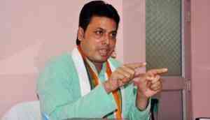 After 'Paan shop' remark Tripura CM Biplab Deb warns people not to poke; says 'will chop off nails of those who interfere in his government'