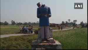After Aligarh and Meerut, Bhimrao Ambedkar’s another statue vandalized in Allahabad