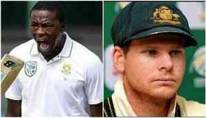 Kagiso Rabada - Steve Smith