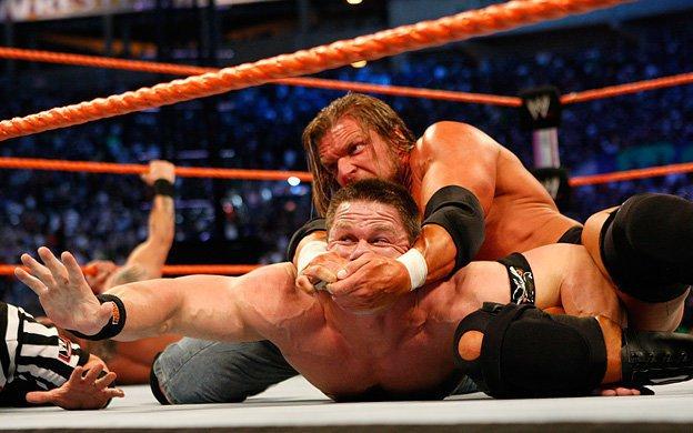 Triple H. John Cena news. 