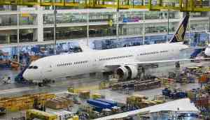 Singapore Airlines Boeing 787 Dreamliner reveals the new business class 