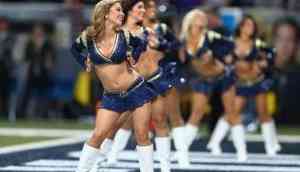 First time in NFL history: Los Angeles Rams‬ induct male ‪Cheerleaders 