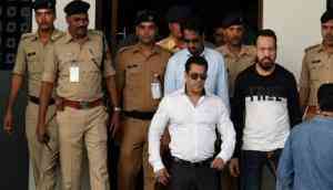 Blackbuck poaching case Updates: Salman Khan reaches Jodhpur court with bodyguard Shera; fate of Hum Sath Sath Hain actors to be decided today
