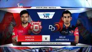 IPL 2018 Score, Kings XI Punjab vs Delhi Daredevils: Gambhir sets a target of 167 runs in front of R Ashwin's led team