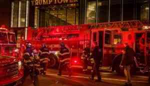 1 killed in Trump Tower fire in New York, 4 firefighters injured