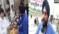 Congress leaders seen eating before starting their fast, claims BJP official