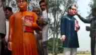 Dalits re-paint BR Ambedkar's new statue installed in 'saffron' coloured sherwani in blue
