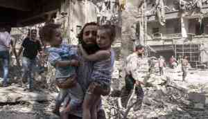 Syria chemical attack: While Russia warns US, Trump cancels trip as western leaders mull joint military attack