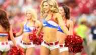 'I hope you get raped!': Horrors of cheerleaders' lives where arms around the waist and kisses on the cheek are a routine affair