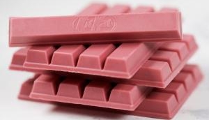 Nestle released berry-fruitness pink Kitkat with Ruby chocolate in United Kingdom