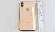  Apple iPhone X, Gold colour variant leaked by the US website; here see the picture