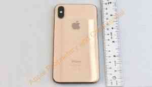  Apple iPhone X, Gold colour variant leaked by the US website; here see the picture