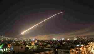 US-UK-France attack Syria; Russia blames United Kingdom of staging the chemical attack 