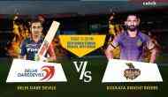 IPL 2018, DD vs KKR: Here are the final playing eleven