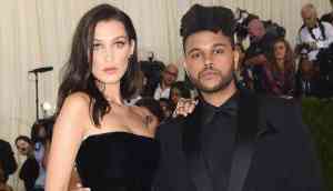 Coachella 2018: The Weekend and Bella Hadid spotted 