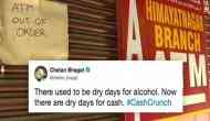 Cash Crunch: ATMs goes cashless across India; Twitterati trolls Arun Jaitley says 'ATMs are Cashless, Jaitley is Clueless'