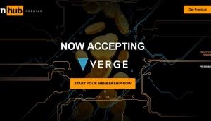  This porn site is even willing to accept cryptocurrency 'Verge' for payments for monthly subscription