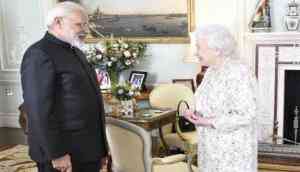 PM Narendra Modi meets Queen Elizabeth II; gets hilariously trolled by Twitterati who said ‘aap wo titanic wali ho kya?’