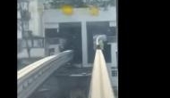 Watch Video: Thrilling roller coaster ride through an apartment by this subway train in China