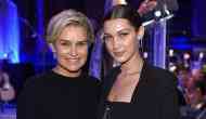 Mother-daughter, Yolanda Hadid and Bella Hadid were spotted in same multicoloured bikini 