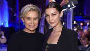 Mother-daughter, Yolanda Hadid and Bella Hadid were spotted in same multicoloured bikini 