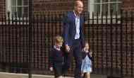 Watch Video: Prince George and Princess Charlotte visit royal baby brother at the Lindo Wing 