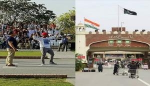 This Pakistani player brutally trolled by Indians for celebrating at Wagah Border; Twitterati says IPL should buy him as a ‘cheerleader’