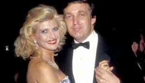 Ivana Trump and Donald Trump