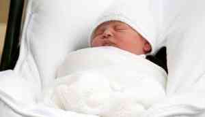 The newest royal baby weight more than sibling George and Charlotte 