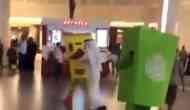 When Mascots of Burger King get into a fight in Kuwaiti mall: Watch Video Inside