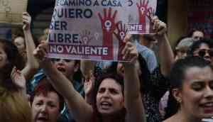 Thousand of demonstrators protest in Spain after men are found guilty in ‘Wolf Pack’ rape case