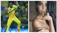 IPL 2018: OMG! CSK player Dwayne Bravo’s girlfriend goes topless in her latest pictures and raises temperature on the internet; see pics