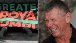 Fail jumps, bad trip: How Jinder Mahal and Titus O'Neil were left red faced in WWE The Greatest Royal Rumble; Watch McMahon's priceless reaction 