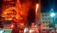 Brazil Fire: Skyscraper collapses in blazing inferno, leaving resident screaming for help