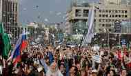 Thousands of paper plane flew in Moscow as protesters urge Russia to unblock Telegram app