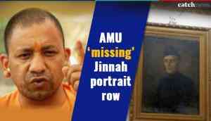AMU Jinnah portrait