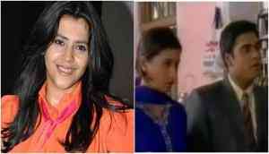 Ekta Kapoor shares a throwback video of Smriti Irani, Ram Kapoor from their old show and we bet you won't recognize them
