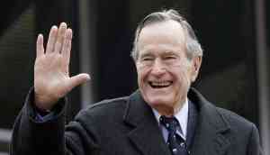 Bush Senior discharged from hospital after a week long treatment