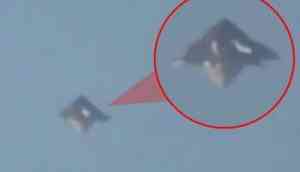 Alien Arrival! 'UFO' travelling amidst lightning bolt seen at this place; here see video