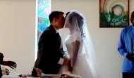 Couple tie the knot days after crocodile takes bride's right arm 
