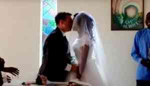 Couple tie the knot days after crocodile takes bride's right arm 