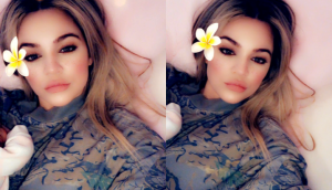 Khloe Kardashian Shared the first photo of Baby True!