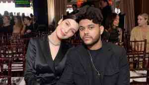 After Coachella, Bella Hadid and The Weeknd 'spotted kissing' during Magnum ice cream party at Cannes 2018