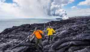 Hawaii Volcano Eruption and aftermath; dramatic visuals inside