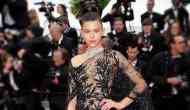 Cannes 2018: Victoria’s Secret star Georgia Fowler flashes bare breasts in stunning semi-lacy sheer dress