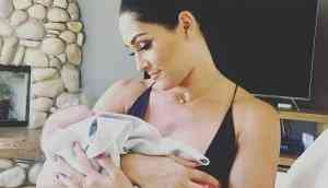 Nikki with niece Birdie