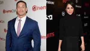 'I can hop on a plane, I can get there in a few days' jokes John Cena about walking Meghan Markle down the aisle