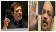 Congress' Rahul Gandhi takes a jibe at BJP chief Amit Shah during his speech; says 'Amit Shahji ne mic band kar diya tha'